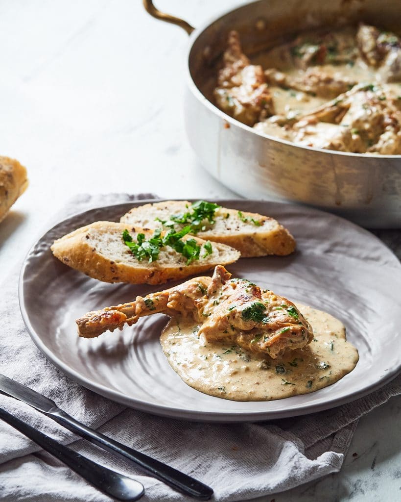 Creamy Rabbit Stew with Capers [VIDEO] - Delice Recipes