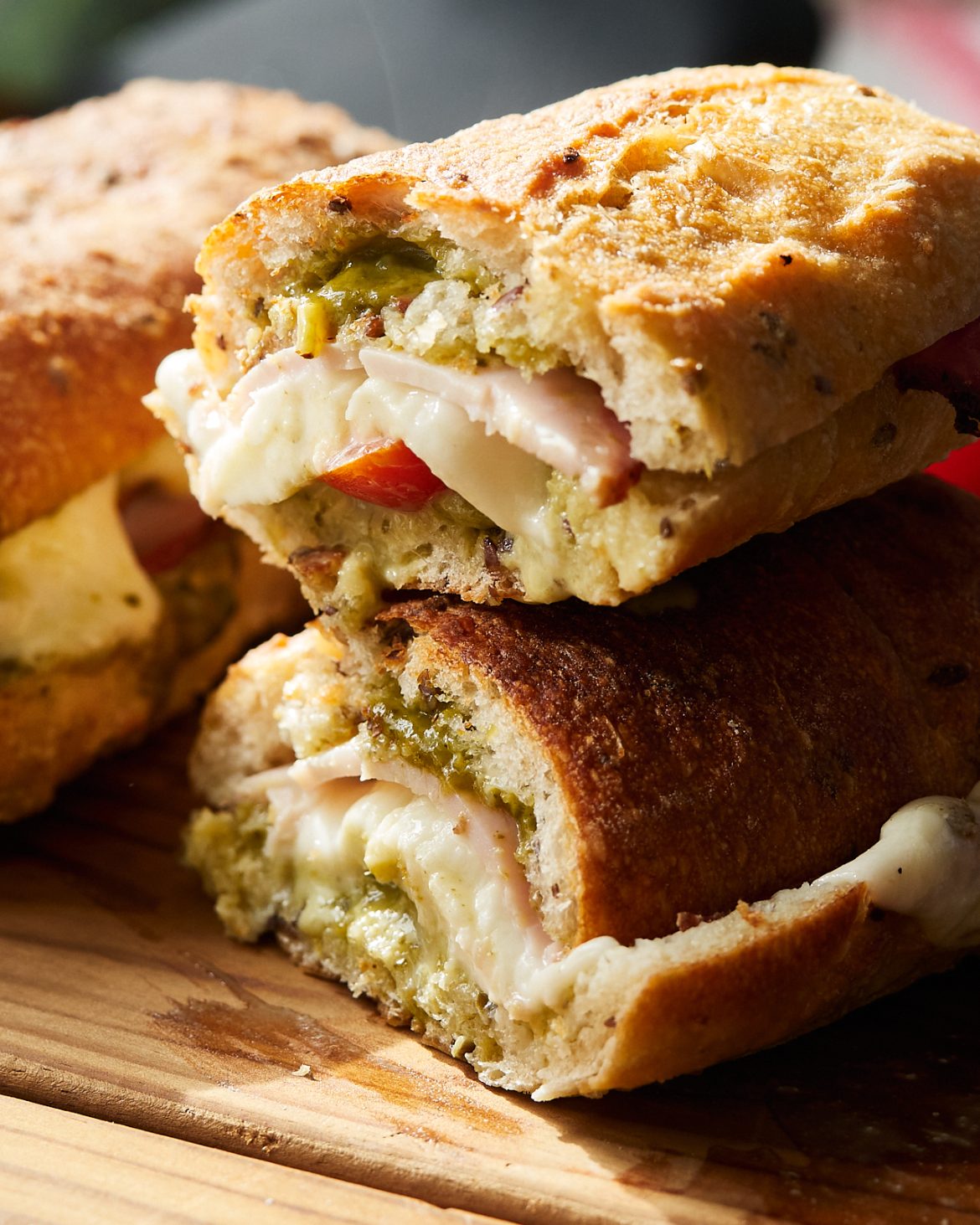 Ham Pesto Sandwich [Video] - Delice Recipes