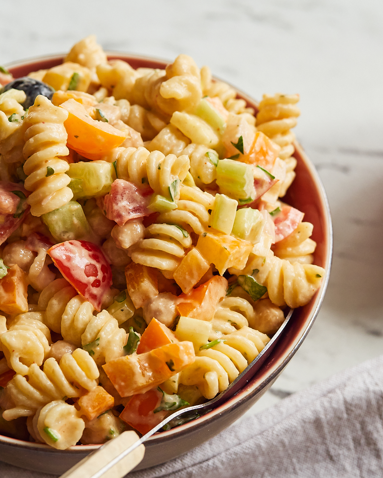 Pasta Salad with Ranch Dressing Recipe