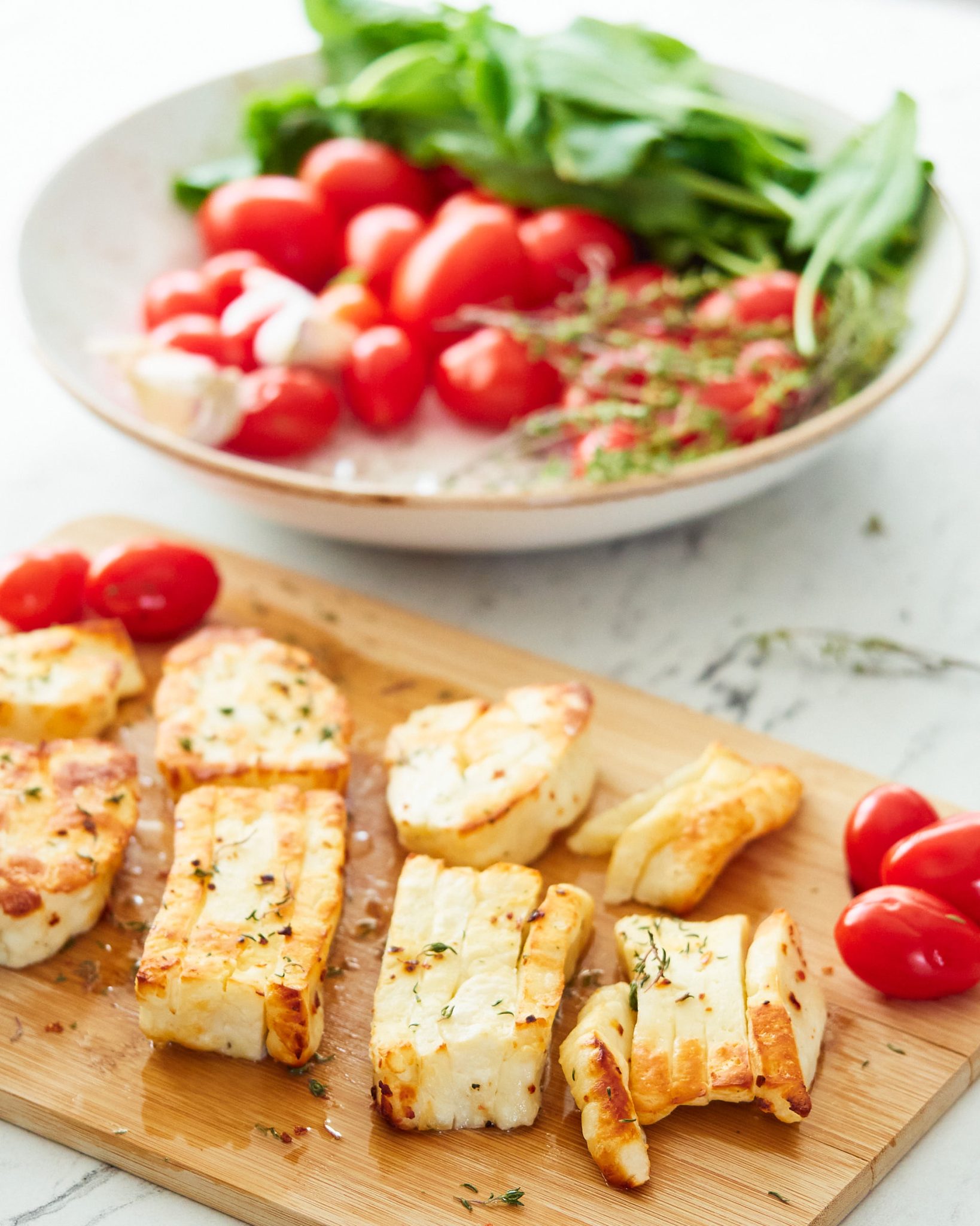 grilled cheese halloumi