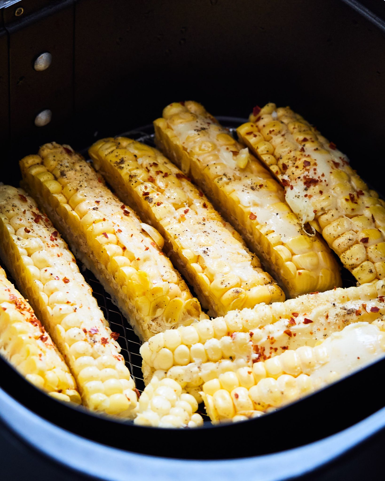 air fryer corn ribs recipe