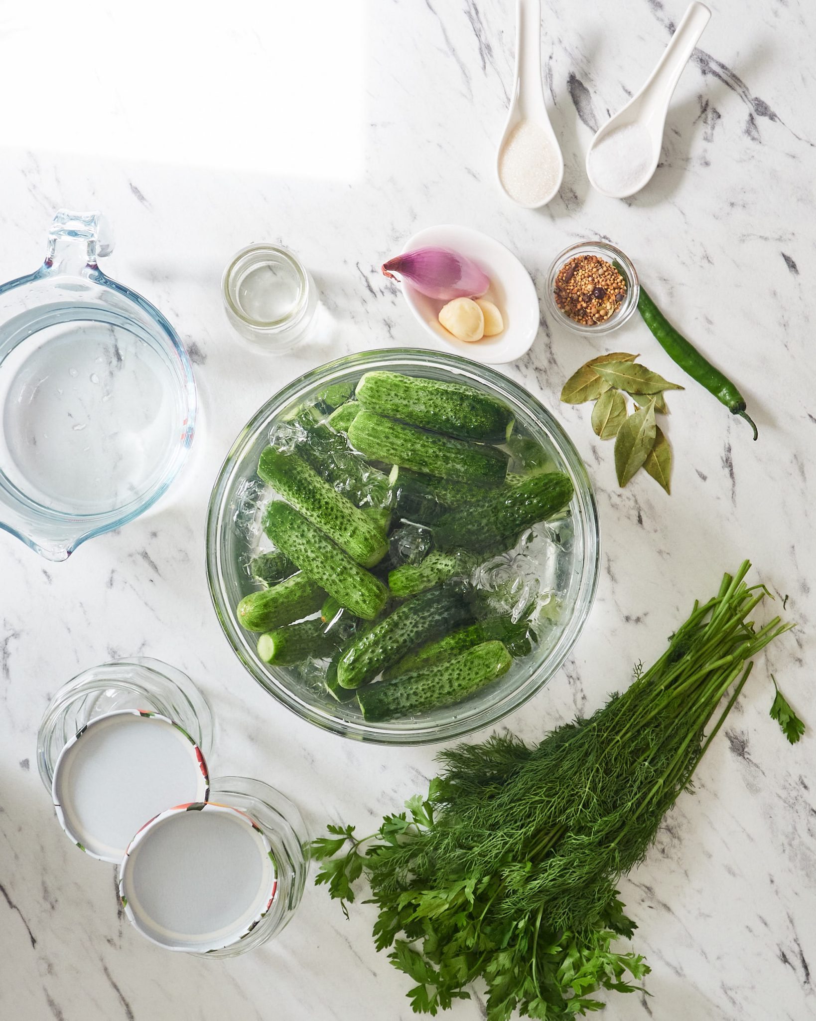 Easy Pickled Cucumbers