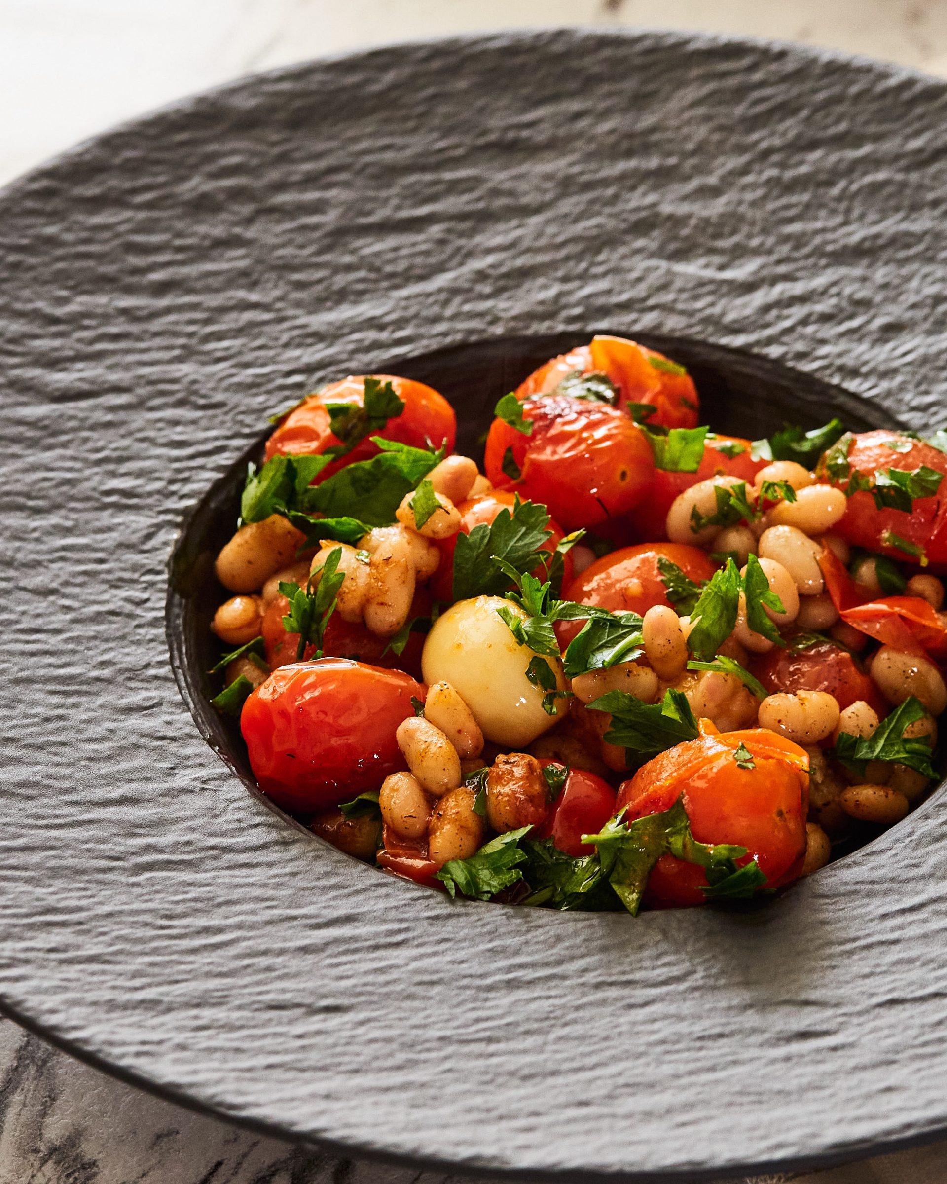 Roasted Tomatoes With White Beans [Video] - Delice Recipes