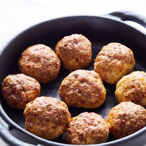 Air fryer meatballs recipe