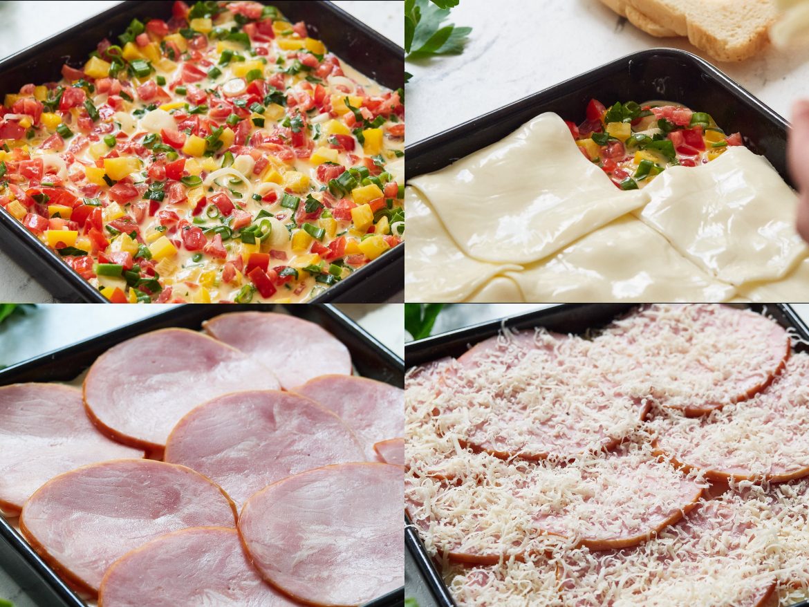 Egg Breakfast Pizza [VIDEO] - Delice Recipes