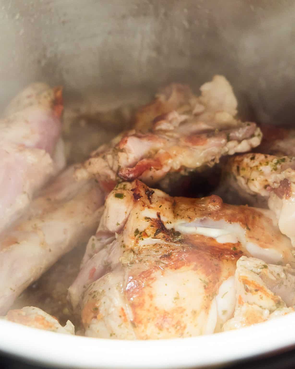 Instant Pot Rabbit Stew with Vegetables & Wine [VIDEO] - Delice Recipes