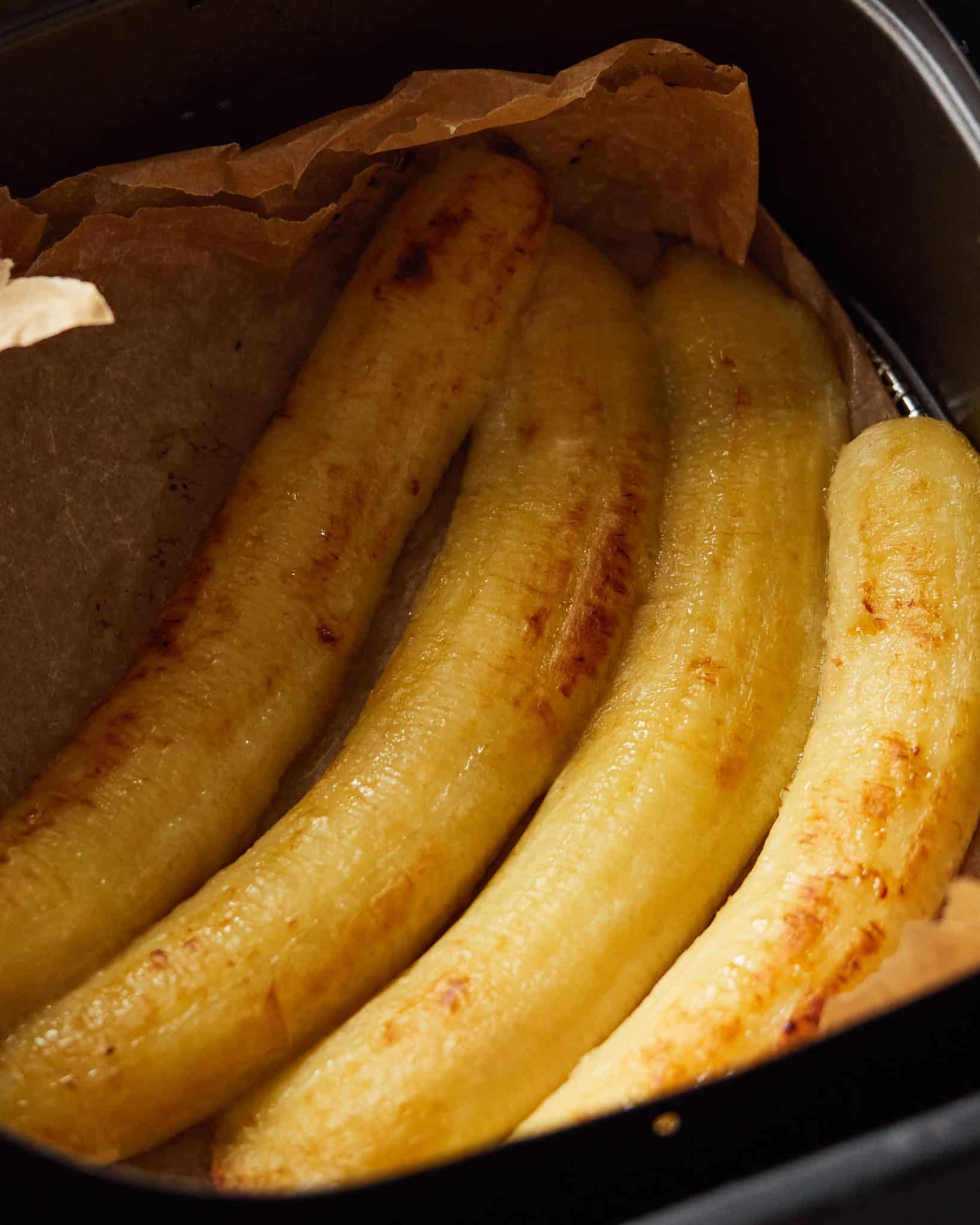 Air Fryer Banana Split
