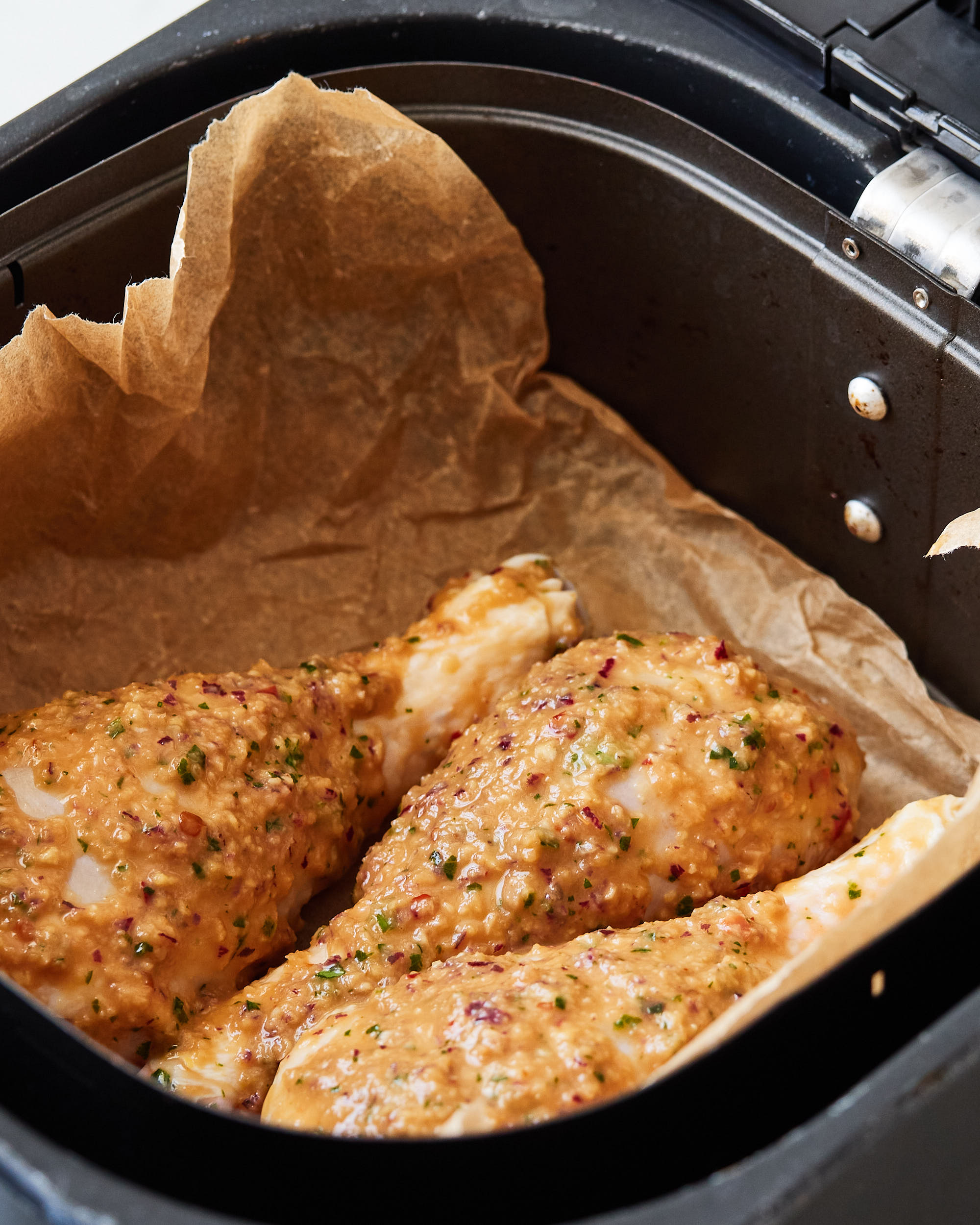 Air Fryer Chicken Legs Recipe Step 3