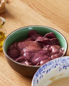 Air Fryer Chicken Liver Step 1