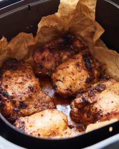 Air Fryer Chicken Thigh Recipe Step 3