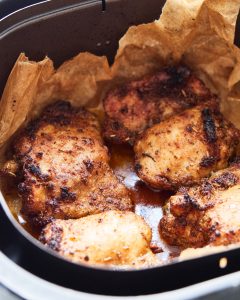 Air Fryer Chicken Thigh Recipe Step 2