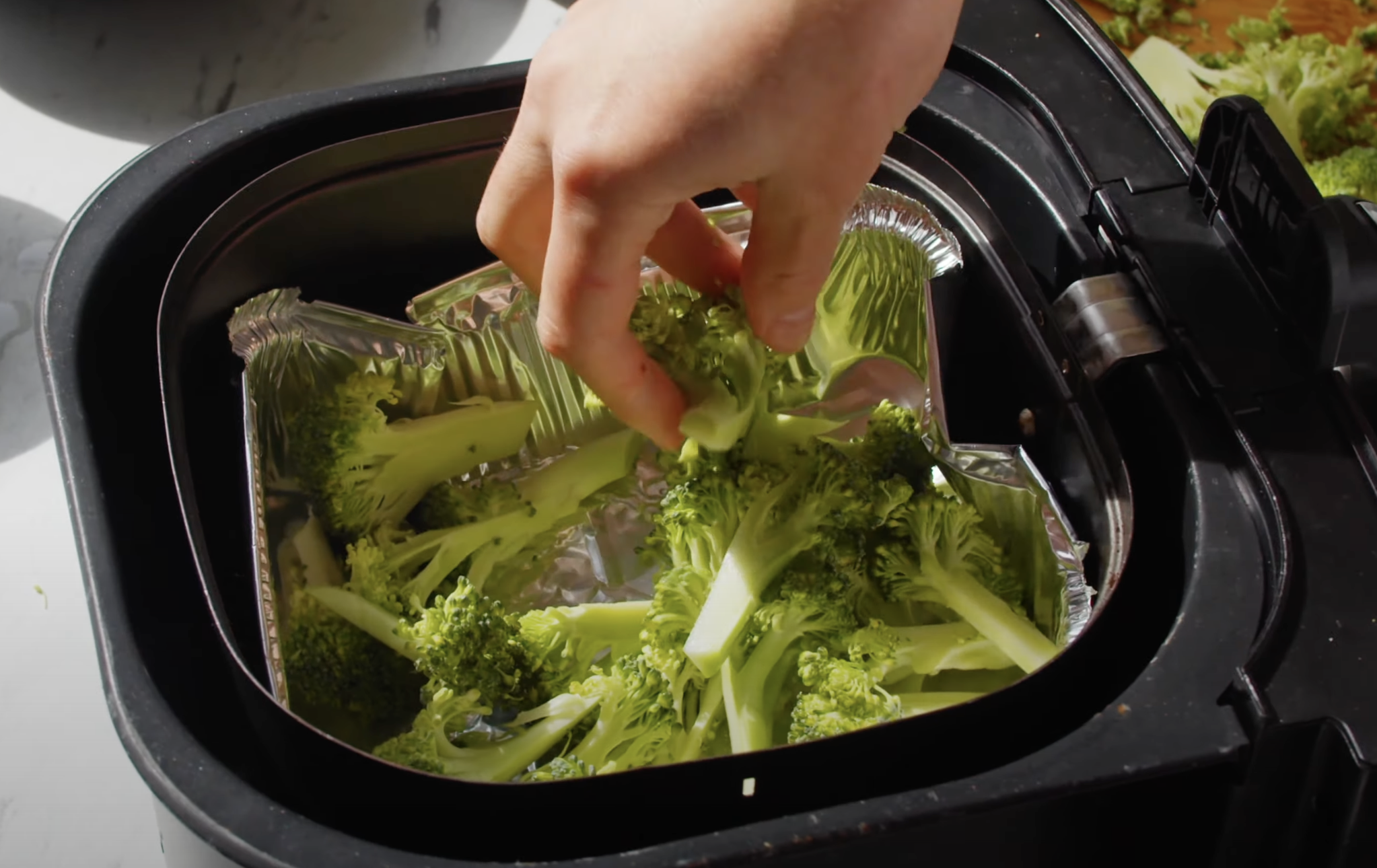 Air Fryer Chicken Casserole Recipe Step 1