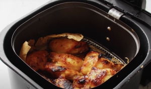 Air Fryer honey mustard chicken wings recipe step 5