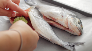 Baked Sea Bream Recipe Step 2