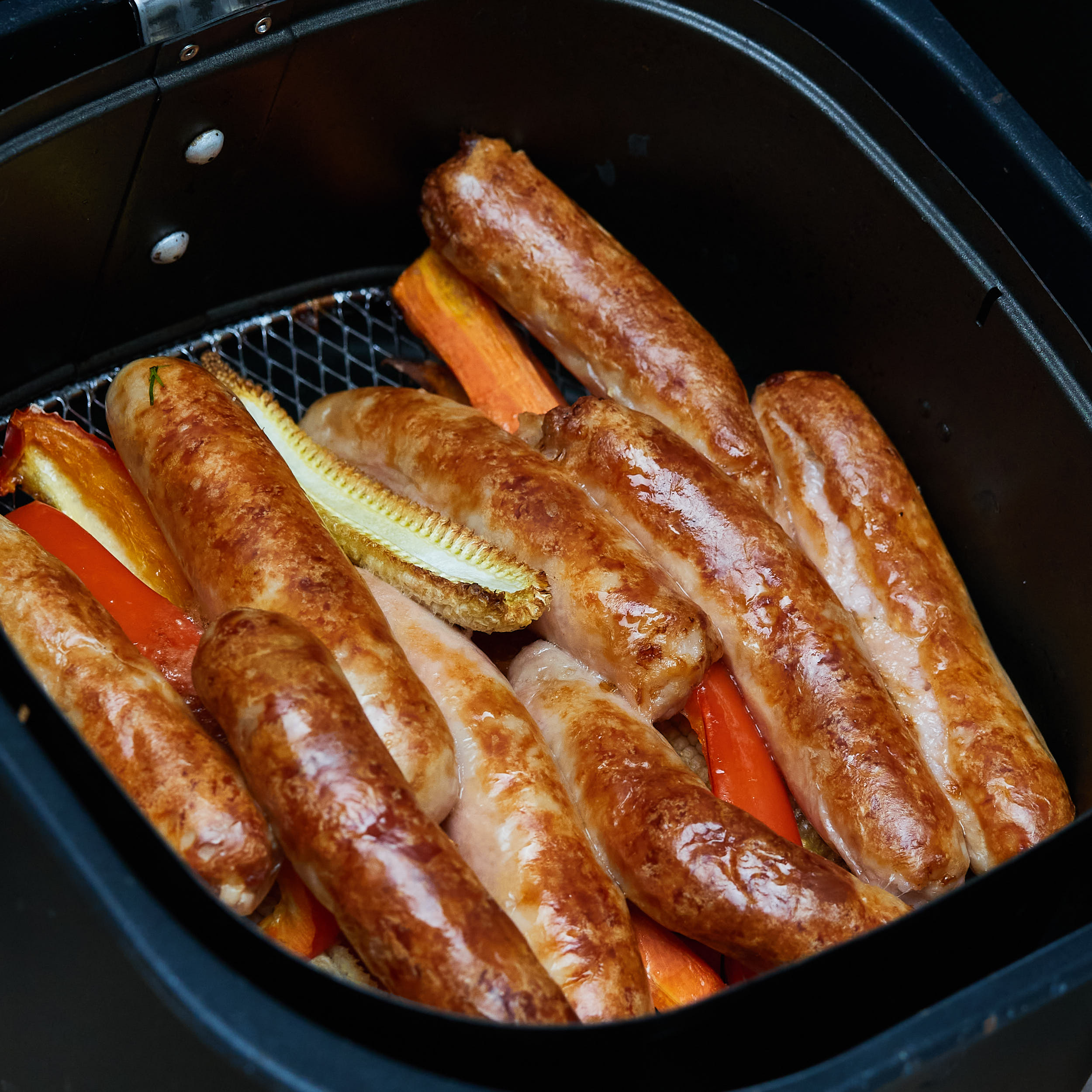 Air Fryer Sausage and Veggies Recipe Step 3