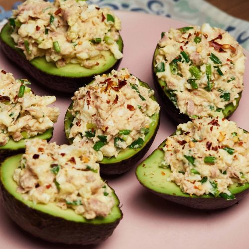 Keto Stuffed Avocados Recipe