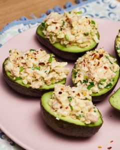 Keto Stuffed Avocados Recipe Step 3