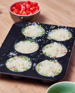 Keto Egg Muffins Recipe Step 2
