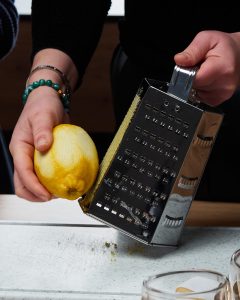 Keto Lemon Dessert Recipe Step 1