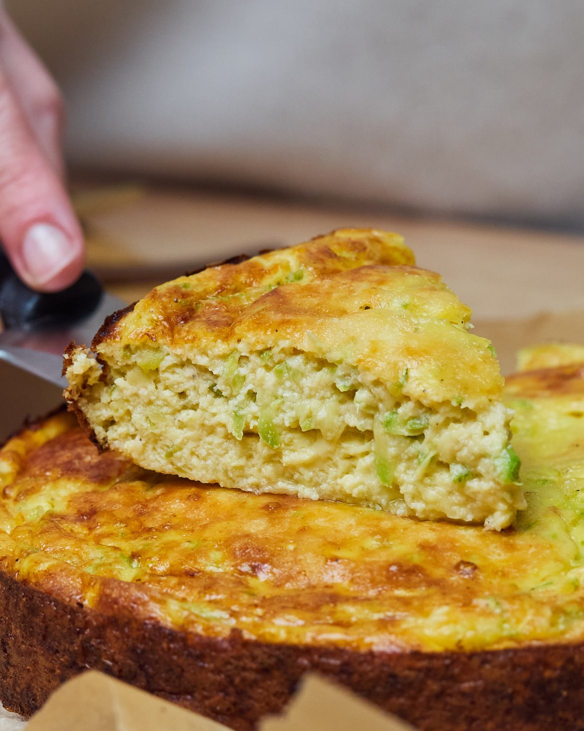Keto Zucchini Pie Recipe